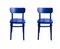 Chaises MZO Bleues par Mazo Design, Set de 2 2
