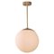 Glass Globe Opal 30 Pendant Light by Schwung 1