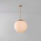 Glass Globe Opal 30 Pendant Light by Schwung 5