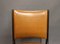 Mahogany & Cognac Leather Dining Chairs, 1960s, Set of 4 5