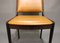Mahogany & Cognac Leather Dining Chairs, 1960s, Set of 4 6