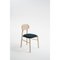 Bokken Upholstered Chair in Natural Beech by Colé Italia 2