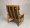Teak & Black Leather Rocking Chair by Ole Wanscher for Komfort, 1960s, Image 4