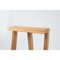 Tabouret Pausa Moyen en Chêne par Pierre-Emmanuel Vandeputte, Set de 4 7