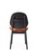 Edler Stuhl aus schwarz lackierter Buche & Rusty Rose von Warm Nordic 3
