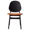 Noble Chair in Black Lacquered Beech and Rusty Rose by Warm Nordic, Image 1