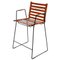 Cognac Strap Bar Chair by OxDenmarq 1