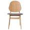 Noble Chair White Oiled Oak Graphic Sprinkles by Warm Nordic 1