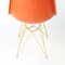 Sedia Eiffel Shell arancione di Charles & Ray Eames per Herman Miller, anni '60, Immagine 7