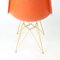 Silla Eiffel Shell en naranja de Charles and Ray Eames para Herman Miller, años 60, Imagen 7