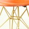 Orange Eiffel Shell Chair by Charles and Ray Eames for Herman Miller, 1960s, Image 3