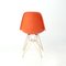 Chaise Eiffel Shell Orange par Charles and Ray Eames pour Herman Miller, 1960s 8