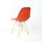 Orange Eiffel Shell Chair by Charles and Ray Eames for Herman Miller, 1960s, Image 9