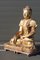 Buddha in legno dorato, Asia, anni '50, Immagine 18