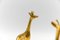 Mid-Century Modern Brass Giraffe & Lion Figurines, 1960s, Set of 5 7