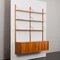 Mid-Century Danish Teak Wall Unit by Poul Cadovius, Denmark, 1960s, Image 1