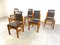 Oak Dining Chairs from Meubelatelier Vanda, 1970s, Set of 6, Image 4