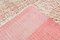 Kelim Teppich mit Pompon Shades of Pink & Beigefarbenem Gestell, 1960er 14