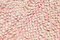 Kelim Teppich mit Pompon Shades of Pink & Beigefarbenem Gestell, 1960er 7