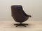 Danish Leather Swivel Armchair by H.W. Klein for Bramin, 1960s, Image 7