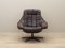 Danish Leather Swivel Armchair by H.W. Klein for Bramin, 1960s 2