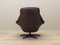 Danish Leather Swivel Armchair by H.W. Klein for Bramin, 1960s, Image 6