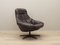 Danish Leather Swivel Armchair by H.W. Klein for Bramin, 1960s 9