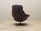 Danish Leather Swivel Armchair by H.W. Klein for Bramin, 1960s 7