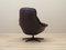 Danish Leather Swivel Armchair by H.W. Klein for Bramin, 1960s, Image 7