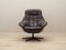 Danish Leather Swivel Armchair by H.W. Klein for Bramin, 1960s 2