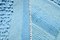 Tappeto grande Kilim Shades of Blue, anni '60, Immagine 12