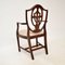Vintage Shield Back Dining Chairs, 1930s, Set of 8 5