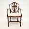 Vintage Shield Back Dining Chairs, 1930s, Set of 8 4