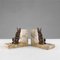Marble and Bronze Rabbit Bookends, 1930s, Set of 2, Image 2