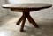 Brutalist Dining Table Made of Massive Oak, Belgium 1970s 2