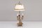 French Bouillotte Table Lamp with Swans, 1910s 20