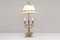 Lampe de Bureau Bouillotte avec Cygnes, France, 1910s 25