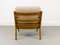 Danish Teak and Wool Senator Lounge Chair by Ole Wanscher for P. Jeppesen, 1980s 11