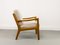 Danish Teak and Wool Senator Lounge Chair by Ole Wanscher for P. Jeppesen, 1980s 12