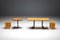 Tavolo da pranzo quadrato di Charlotte Perriand per Les Arcs, anni '60, Immagine 9