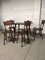 Dining Table & Chairs from Thonet, Austria, 1920s, Set of 5 7