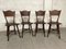 Dining Table & Chairs from Thonet, Austria, 1920s, Set of 5 36