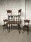 Dining Table & Chairs from Thonet, Austria, 1920s, Set of 5 6