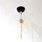 Verstellbare italienische Wandlampe aus Messing 5