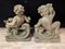 Large Stone Garden Love Sculptures, Set of 2 3