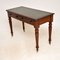 Victorian Leather Top Writing Table, 1860s, Image 4