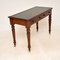 Victorian Leather Top Writing Table, 1860s, Image 3