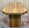 Art Deco English Octagonal Dining Table in Walnut, 1930s, Image 3