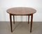 Round Wooden Dining Table, Italy, 1960s, Image 1