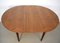 Round Wooden Dining Table, Italy, 1960s, Image 6